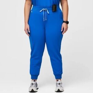 FIGS Royal Blue High Waisted Zamora Scrub Pants 3XL/P